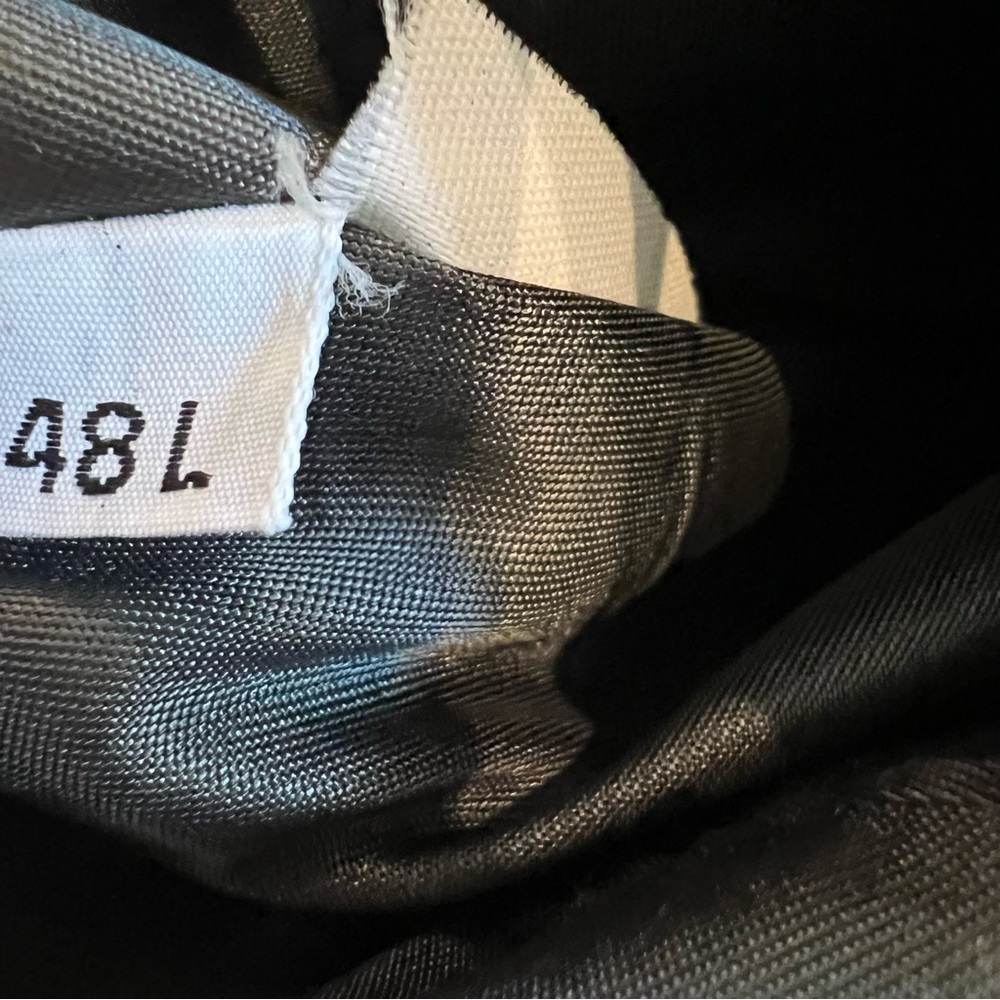 Vintage Herringbone Blazer 100% Wool Black Hart Schaffner Marx - Picture 9 of 12